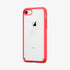 042CS20924 - iPhone SE Ultra Hybrid case in rose crystal showing the back